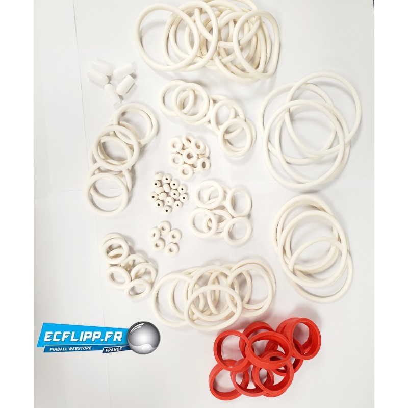 Fabu'lot ! 100 caoutchoucs Type Bally-Williams-Stern