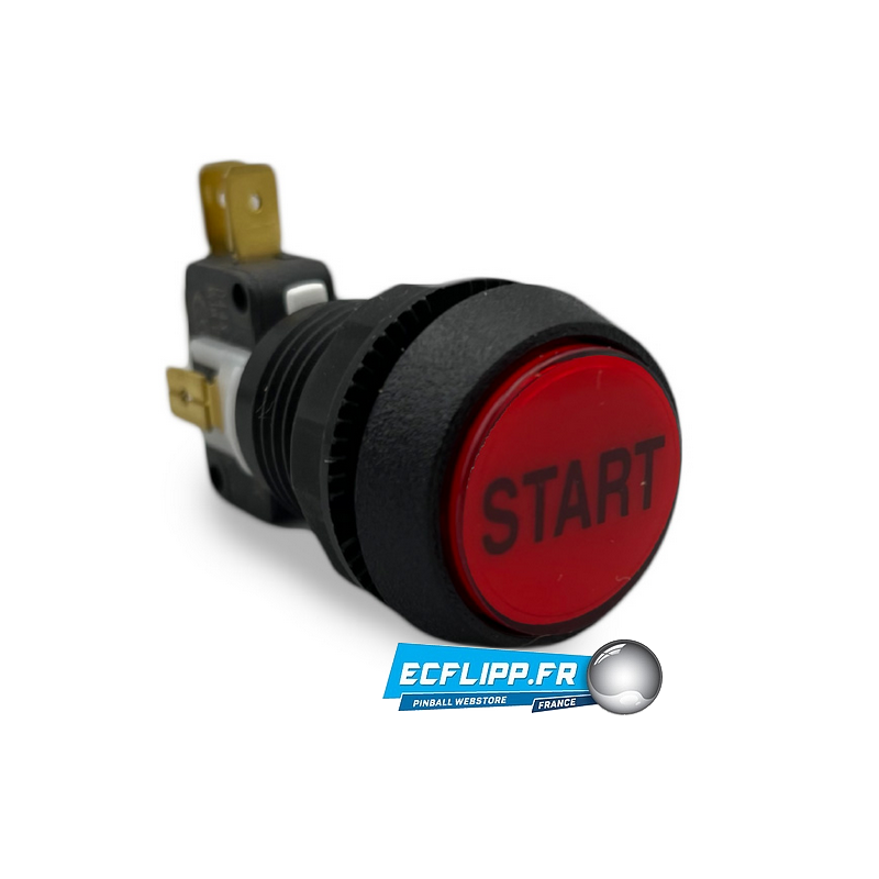 Bouton Start complet  rouge