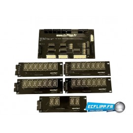 Afficheurs LED et carte gestion pour Williams systeme 11 Pinbot et autres