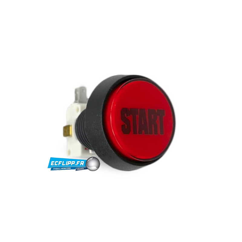 Bouton Rouge start Data East /Sega 1-1/2"