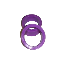 Mini flipper silicone 1/2*1" violet