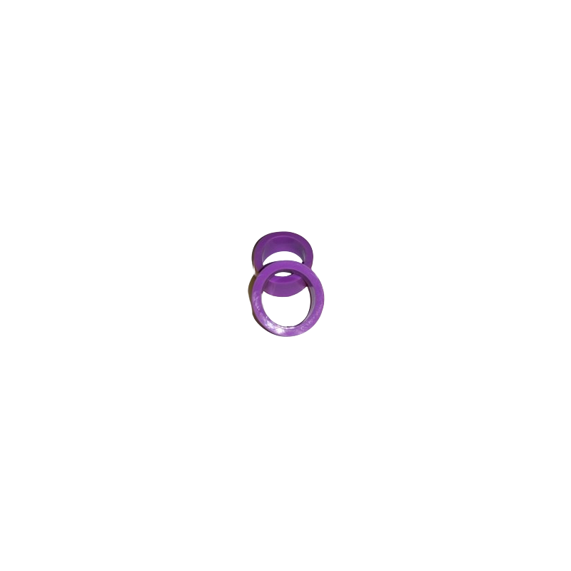 Mini flipper silicone 1/2*1" violet