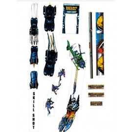 Batman Data-East ramp decals set