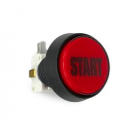 Bouton " Start " Sega rouge 1-1/2" Ref : 500-5728-07