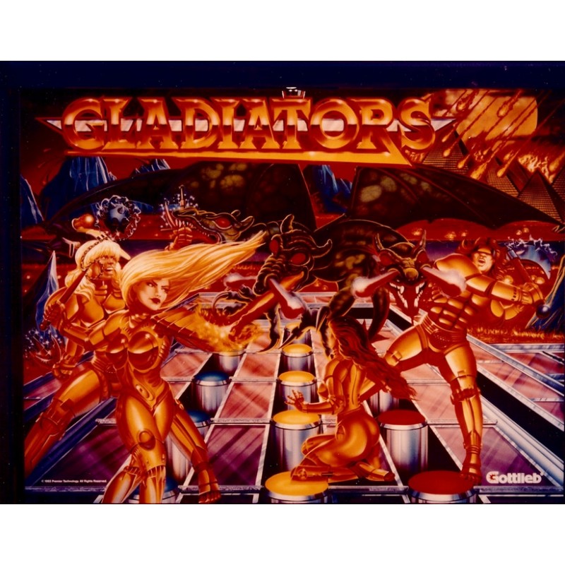 Styrene Gladiators Gottlieb