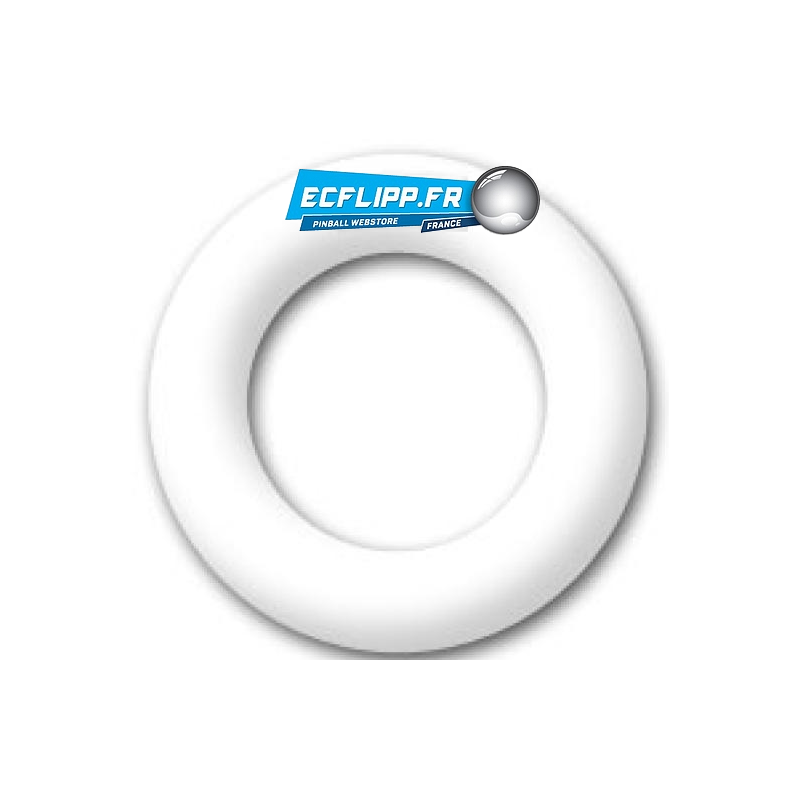 3/4"  silicone blanc