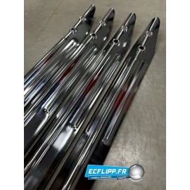 4x Pied type Gottlieb System 3 en 27" chrome D-4337