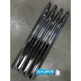 4x Pied type Gottlieb System 3 en 27" chrome D-4337