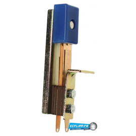 Cible rectangulaire 15mm 3D bleue