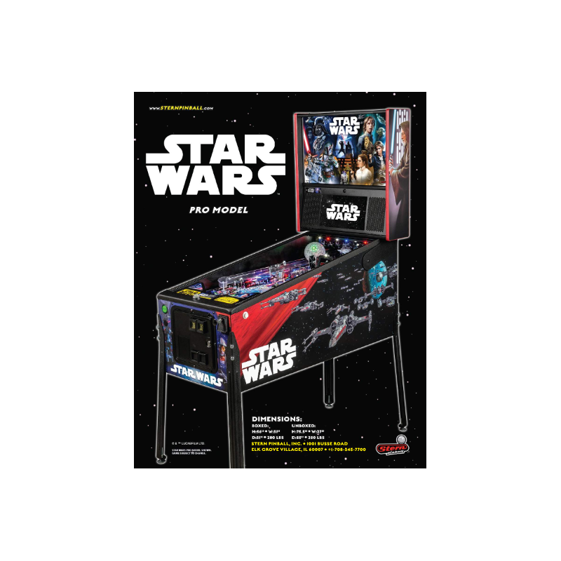 Kit  silicone  transparent STAR WARS STERN PRO 2017