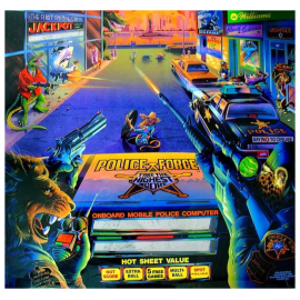 Police force car belt 4ft