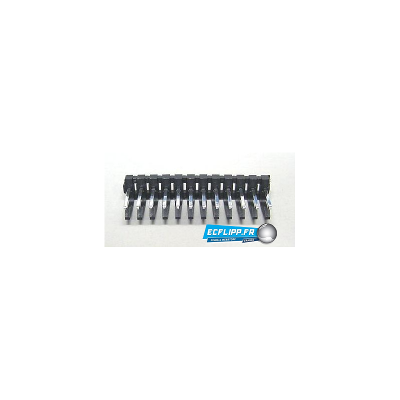 Connecteur male 0.156"  12 pins (3.96mm)