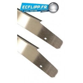 Pincab Special brushed stainless steel Side rail  ( set of 2 pces )