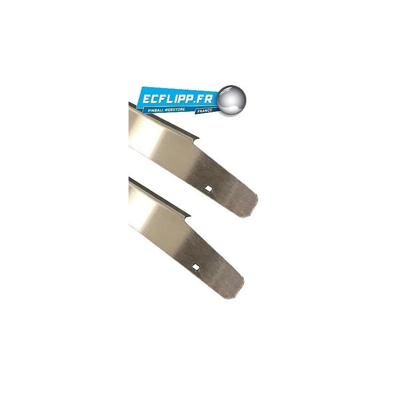 Spécial Pincab Side rail court inox brossé ( La paire )