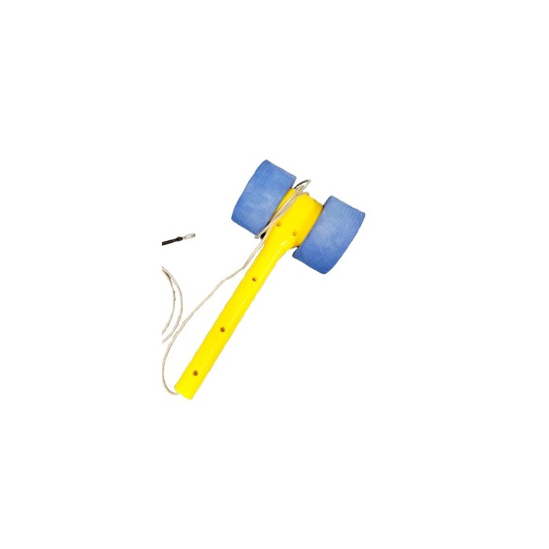 Foam hammer for mole or frog swatters