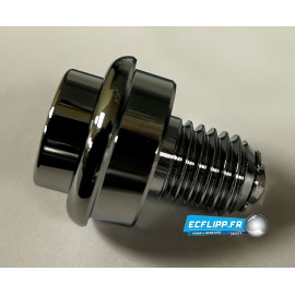 Bouton flipper Aluminium premium chrome