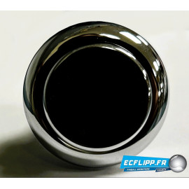 Bouton flipper 39 mm Chromé premium