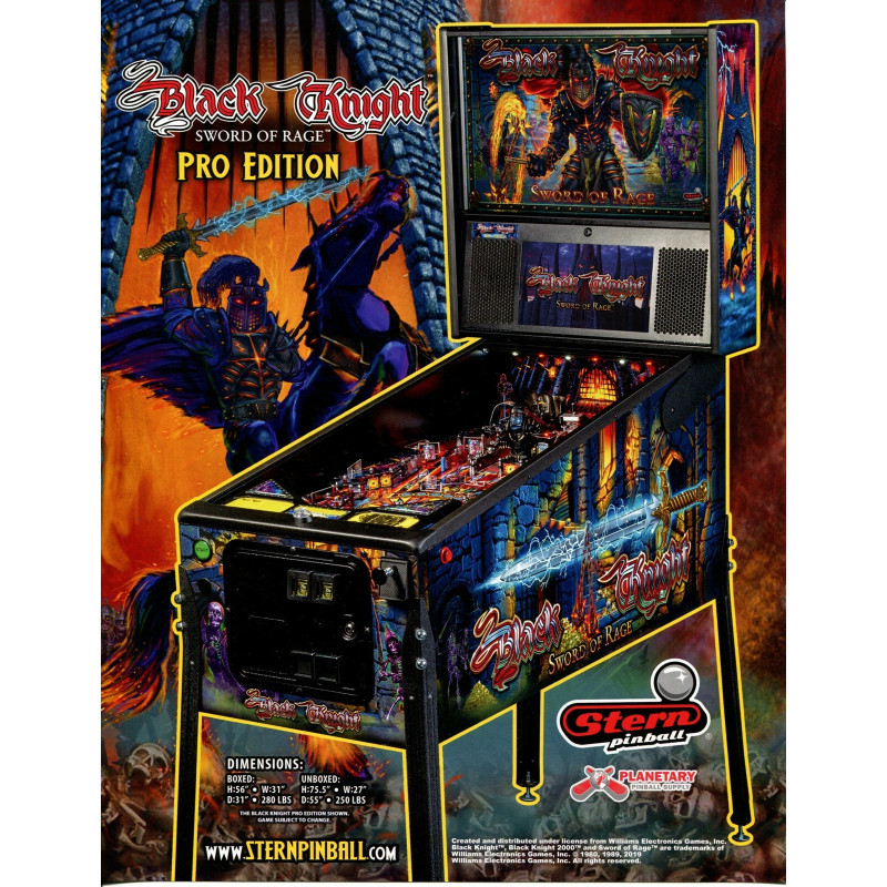 Kit caoutchoucs BLACK KNIGHT PRO STERN