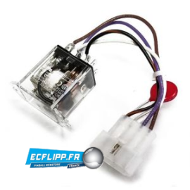 Relais 24 V avec faisceau intégré pour flippers Stern 500-6700-00