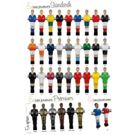 ⚽ Baby-foot PETIOT Modèle 200 Noir céruse – Style unique et original