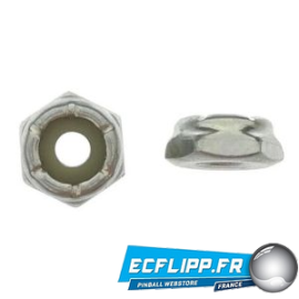 3X Ecrou à frein nylon ( nuts ) 6-32