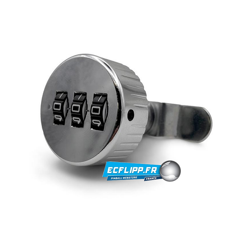 Serrure combinaison porte flipper