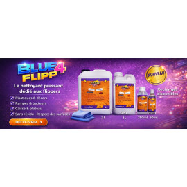 Concentré de Blue 4 Flip - nettoyant pour flipper