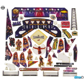 WWE WRESTLEMANIA Pro/Le (Stern) Plastic set