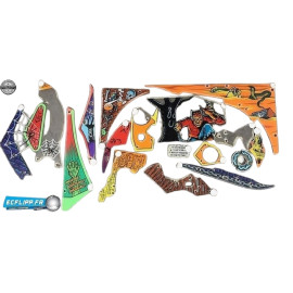 partial plastic set Monster Bash