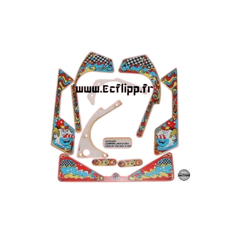 kit décors Jack in the box / Jumping Jack Gottlieb
