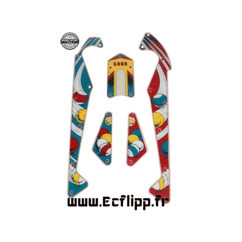 Kit fusibles Pinball Pool