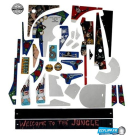 Guns n roses Data-East Plastic set