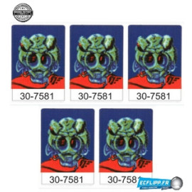 Decals de cible ALIEN POKER