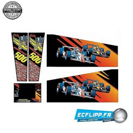 Cabinet decal set : Indianapolis 500
