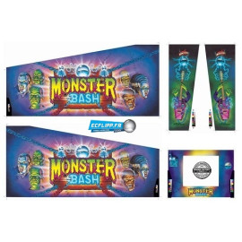 Set décals de caisse MONSTER BASH