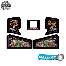 Cabinet decal set : Revenge from Mars
