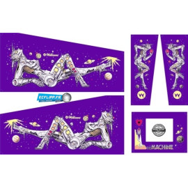 Set décals de caisse The Machine BOP