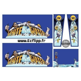 White Water cabinet decals