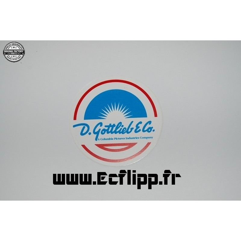Autocollants de porte Gottlieb cercle rouge