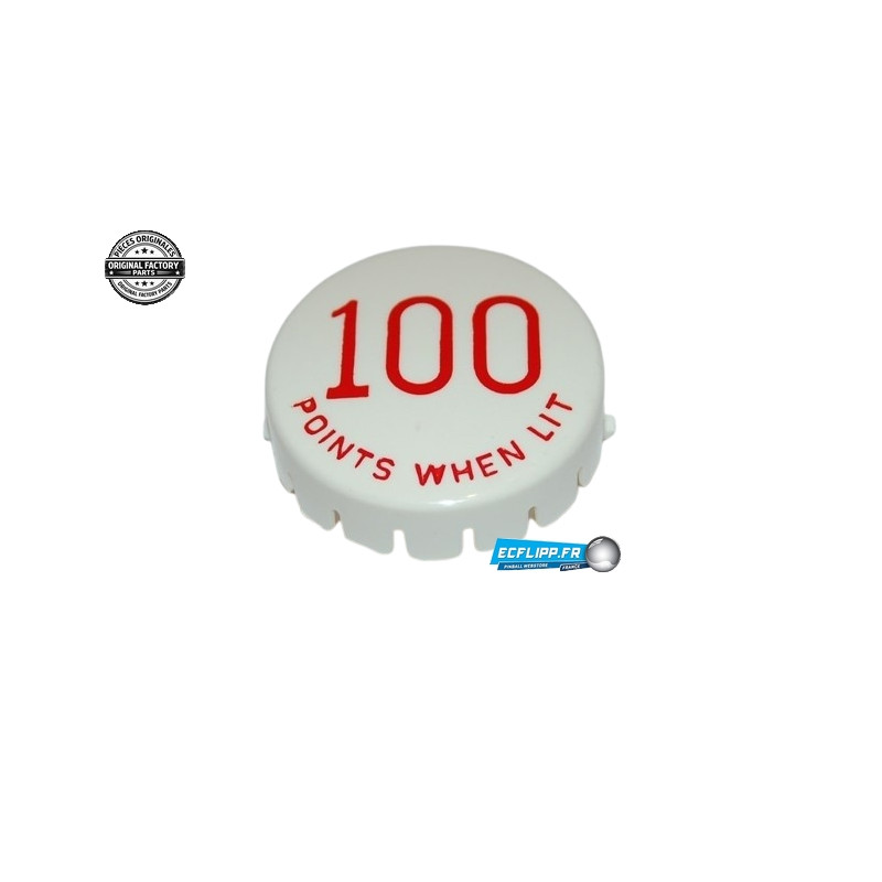 Gottlieb " 100 points when lit " couleurs