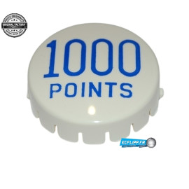 Cap bumper " 1000 points  " bleu A-14938B Gottlieb