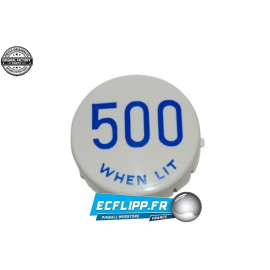 Cap bumper GTB  '500 When Lit' bleu