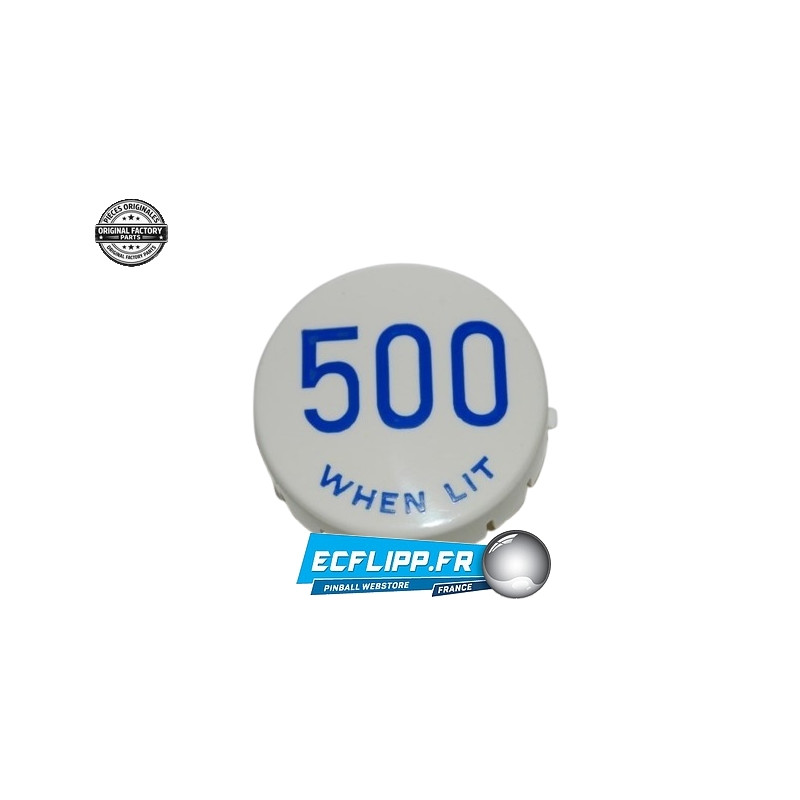 Cap bumper GTB  '500 When Lit' bleu