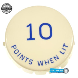 Cap bumper 10 Points When Lit' bleu A-11424B Gottlieb