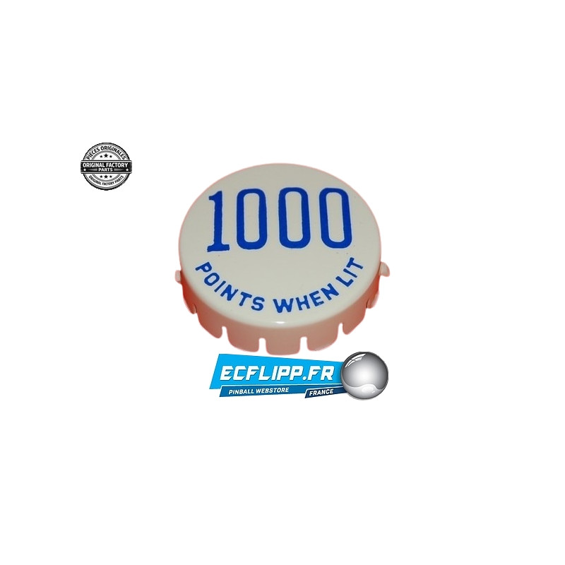 Cap bumper GTB 1000 points when lit bleu