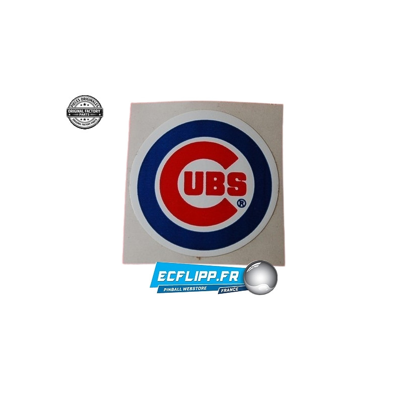 Decal chapeau de bumper GTB Chicago cubs