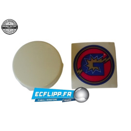 Cap bumper Gold wings " G " C10434+25175 Gottlieb