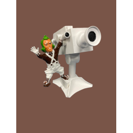 Décor Willy Wonka Oompa Loompa & Camera Assembly jersey jack pinball