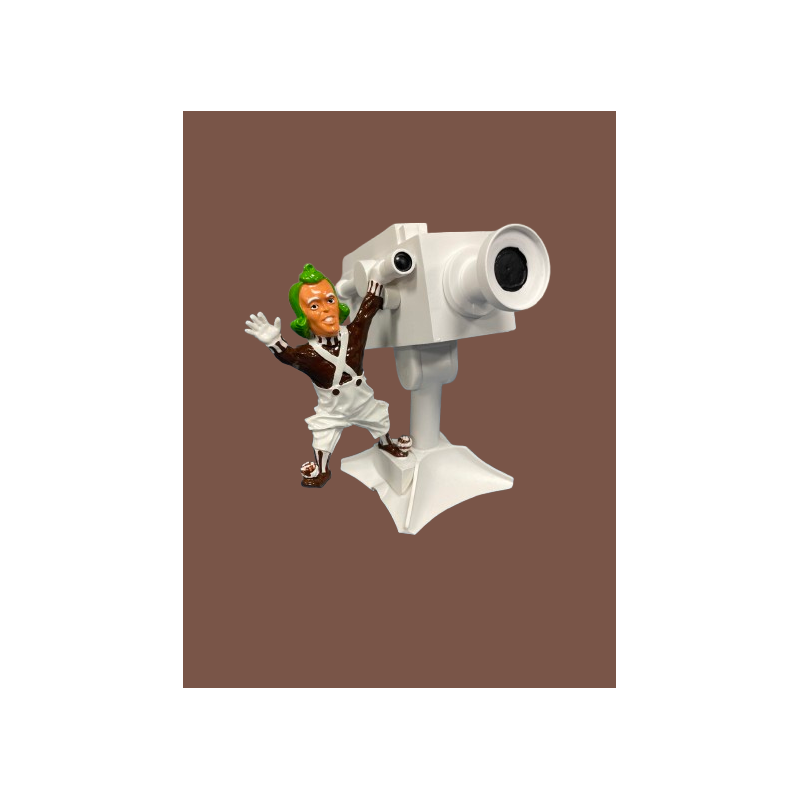 Décor Willy Wonka Oompa Loompa & Camera Assembly jersey jack pinball