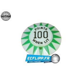 Sun cap 100 when lit en doré